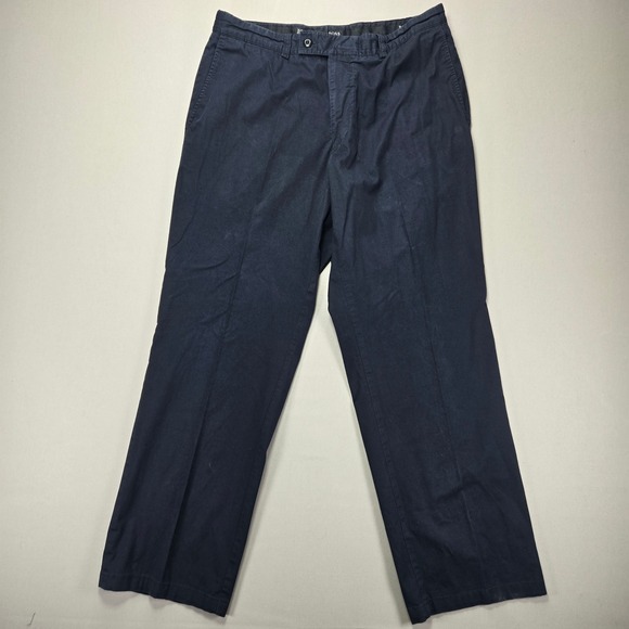 Hugo Boss Other - Hugo Boss Pants Speaker Dress Chinos Stretch Cotton Blue Mens Size 52 Big & Tall